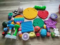 fidget toys, pop it leksaker 