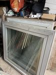 3 St aluminium fönster 106 x 101,5