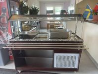 salladskyl eller salladsbuffé kyl