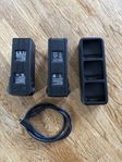 Mavic 3 batterier med laddhubb