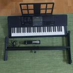 Keyboard Casio CT-X8000 + stativ + pedal