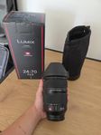 Lumix S Pro 24-70mm f/2.8 objektiv + ND & Black Pro Mist