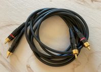 Linn Black Interconnect kablar RCA Längd: 2 x 1,2 meter