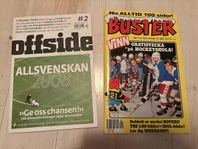 Offside magasin och Buster serietidningar