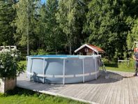Rörpool Intex med pump