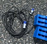 elkabel 15 m samt skarvsladd 2,5 mm2