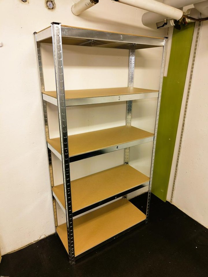 Förvaringshylla 180 x 90 x 40 cm
