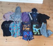 Stort klädpaket 122/128 Lindex, H&M, Name it