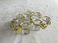 8 st Orrefors Irish coffee glas