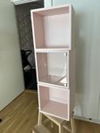 Eket kuber 3stycken rosa