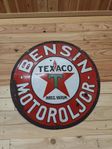Emaljskylt texaco