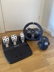logitech g920 + växelspak