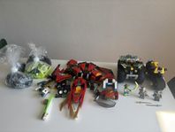 Lego blandade byggen
