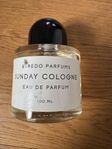 Byredo Sunday Cologne 100 ml öppnad