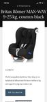 Bilbarnstol Britax Römer Max-Way 9-25 kg Cosmos black