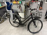 Trek Damcykel med barnstol