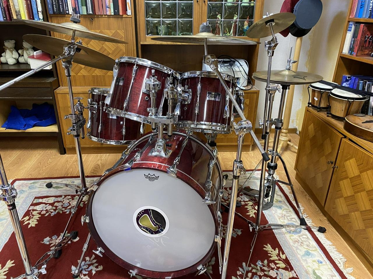 Yamaha Club Custom Deco Red
