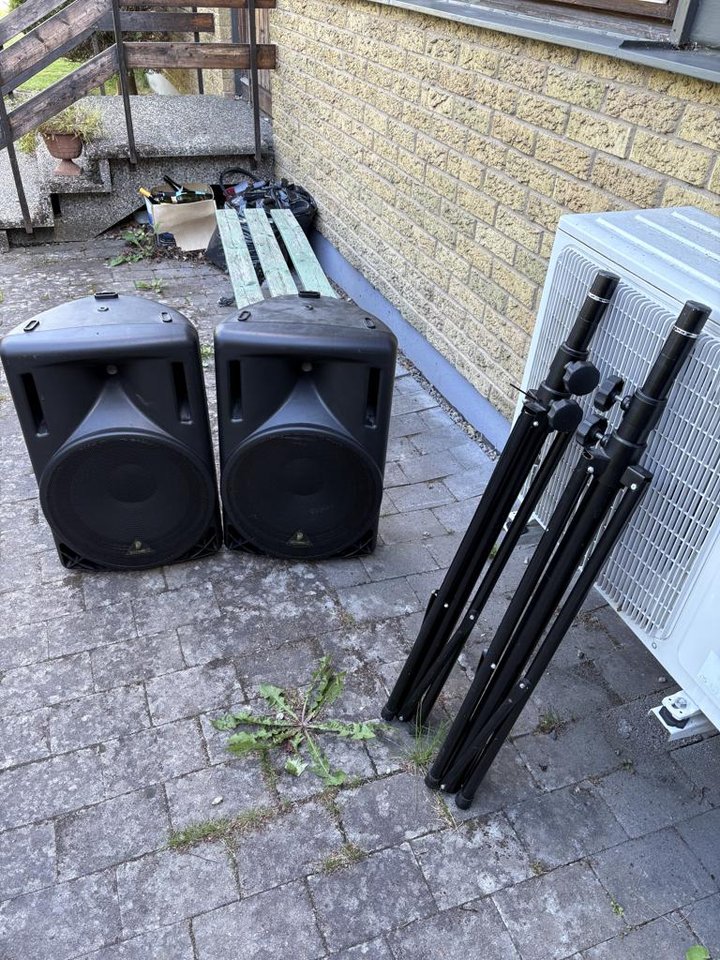 Aktivt PA-paket 2x15 Toppar &...