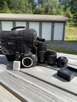 Canon EOS600D med objektiv 