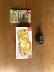nintendo switch lite med super mario spel