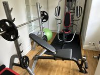 Träningsbänk bänkpress Holst HF-4170