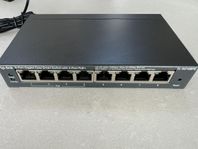 TP-link, 8 portars switch med POE