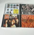 Bon Jovi och Guns n roses cd skivor