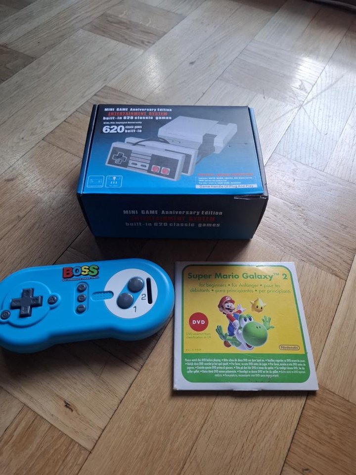 Tv spel prylar.
