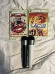 Xbox Lips-spel & mikrofon