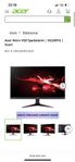 Acer 24-tums gamingskärm