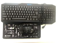 Gamer Tangentbord, musmatta och mus