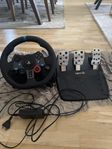 Logitech g29 ratt och pedaler