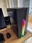 Gamingdator med 27” curved skärm