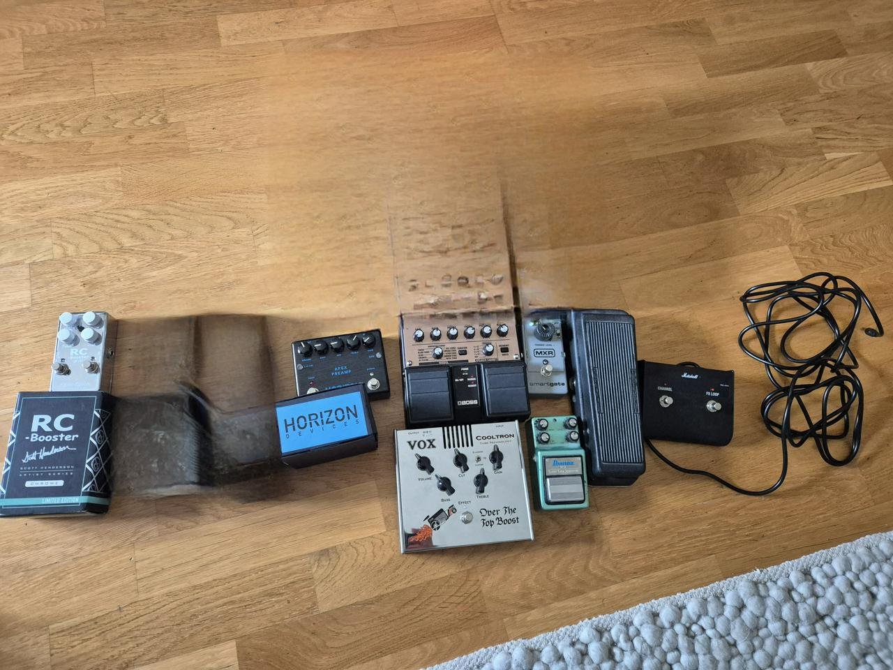 Gitarr pedaler 