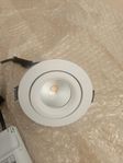 5st LED-spotlights med drivdon