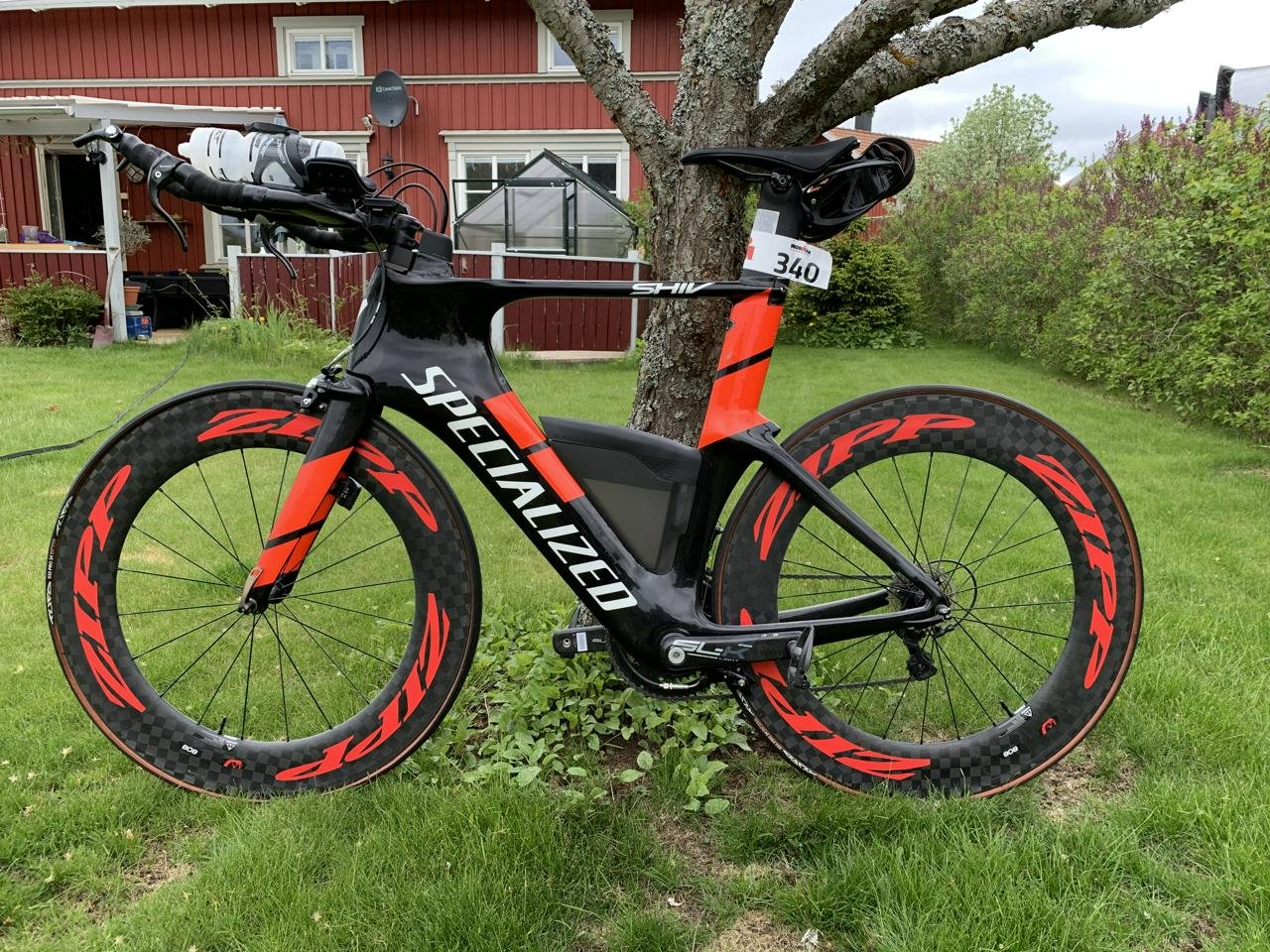Specialized Shiv med tävlings...