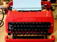 Olivetti Valentine - Fullt Fungerande - Skrivmaskin