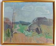 Oljemålning på duk John Börén