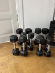 4 par hantlar, 2, 3, 4 och 6kg