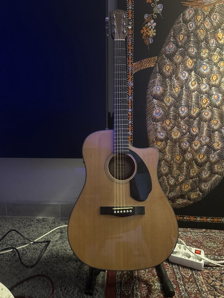 Fender CD-60SCE Nat WN 