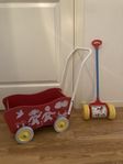 Lekvagn/gåvagn Micki och speldosa från Fisher Price