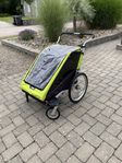 Cykelvagn från Thule för 2 barn