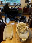 Barnvagn, Bilbarnstol, Barn vagga och Babynest