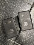 vintage 3 vägs högtalare i aluminium