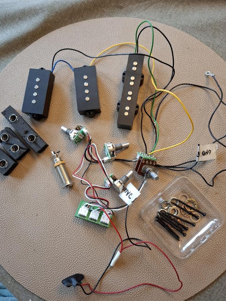 Prewired pick-up set Elbas