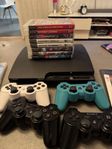 playstation 3 + 10st spel