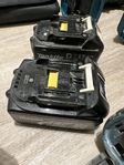 två batterier