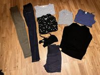 paket kläder för gravida gravidkläder mammakläder strl x