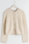 Knitted bouclé cardigan Gina Tricot