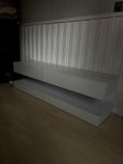 Vit Tv-Bänk